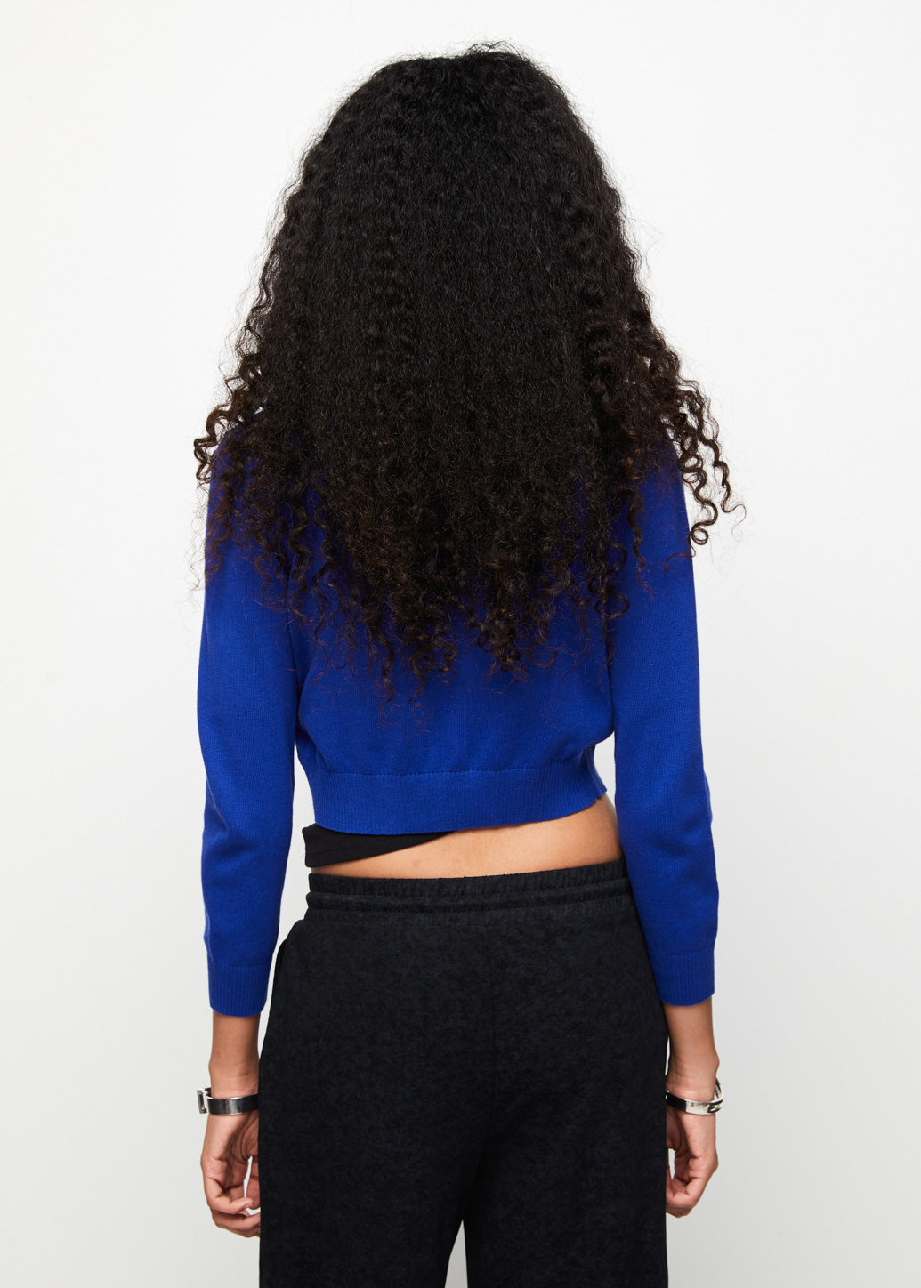 SYMBOLIC BASIC CROPPED CARDIGAN
