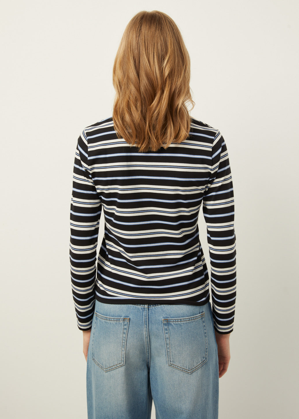 STRIPED PIQUE POLO SHIRT - CPS Chaps Official Store