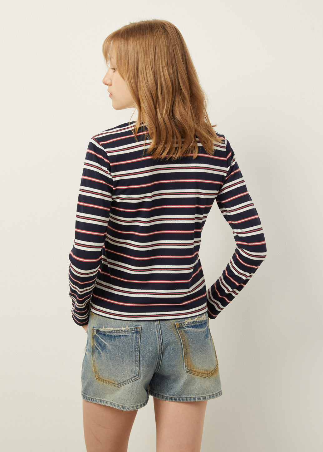 STRIPED PIQUE POLO SHIRT - CPS Chaps Official Store