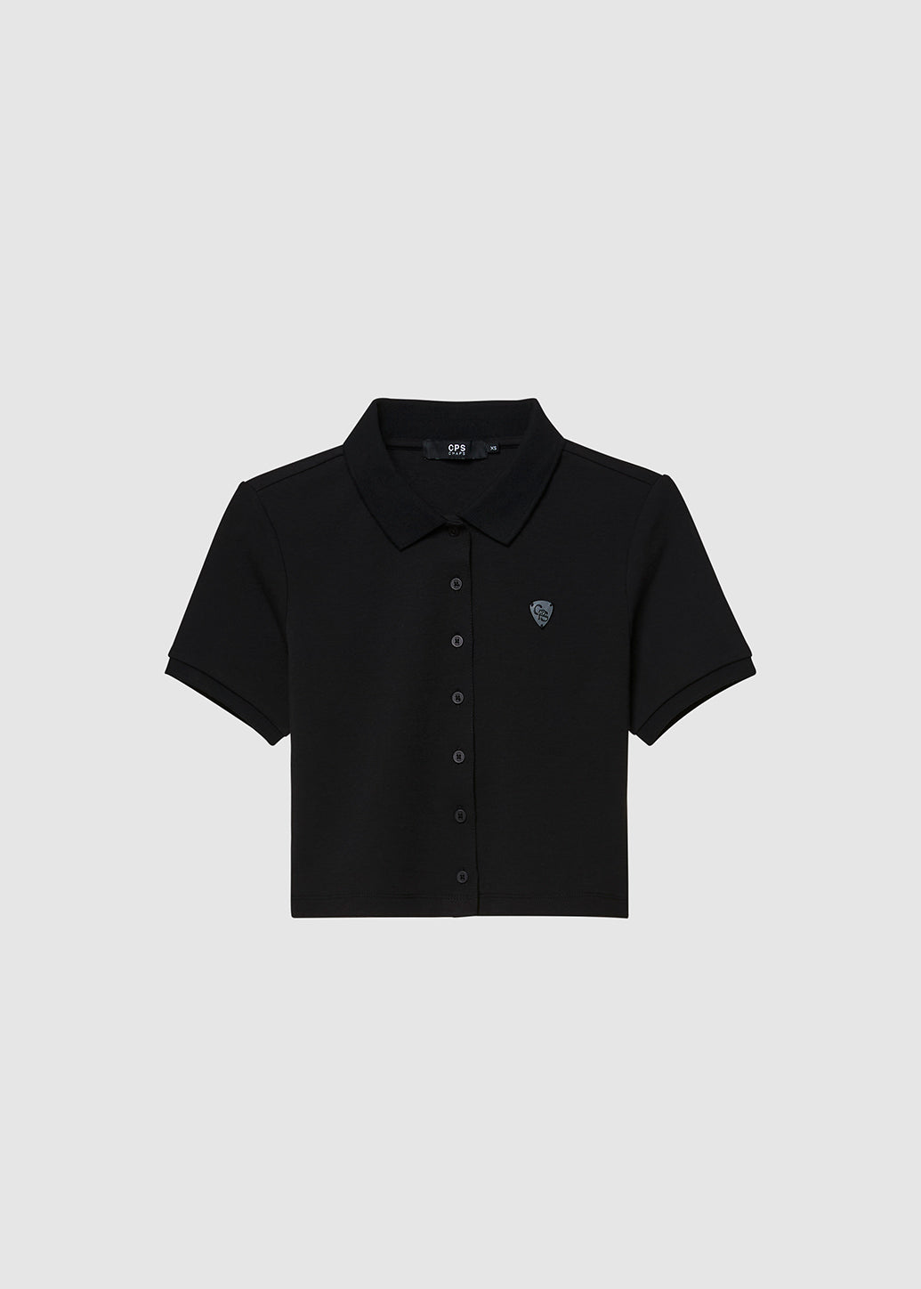SYMBOLIC CROPPED POLO TEE - CPS Chaps Official Store