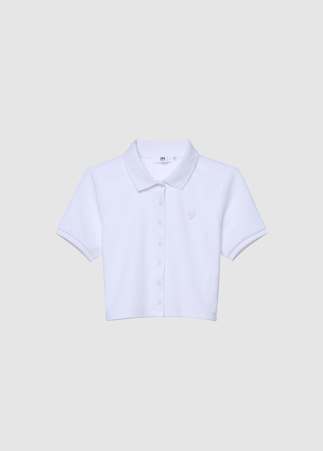 SYMBOLIC CROPPED POLO TEE - CPS Chaps Official Store