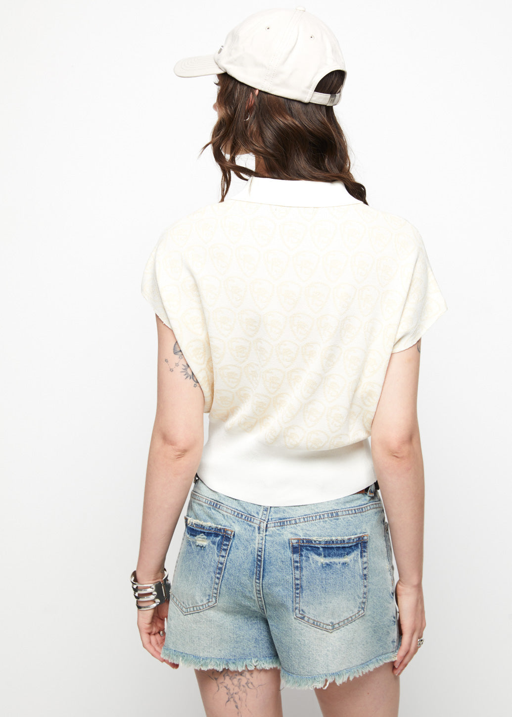 MONOGRAM KNITTED TOP - CPS Chaps Official Store