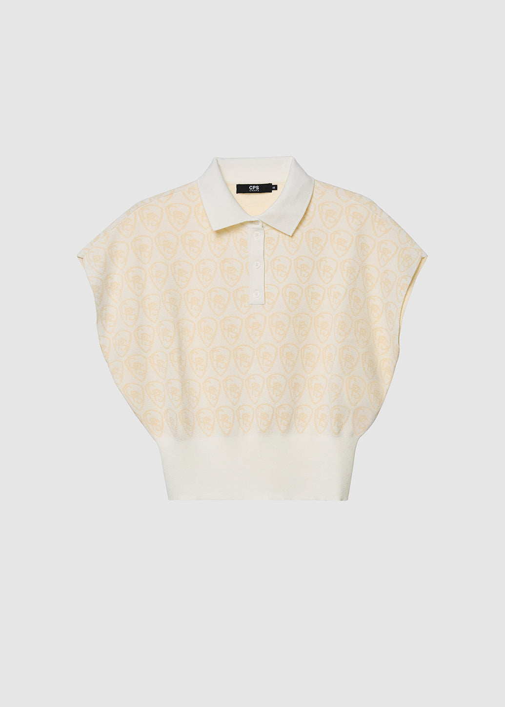 MONOGRAM KNITTED TOP - CPS Chaps Official Store