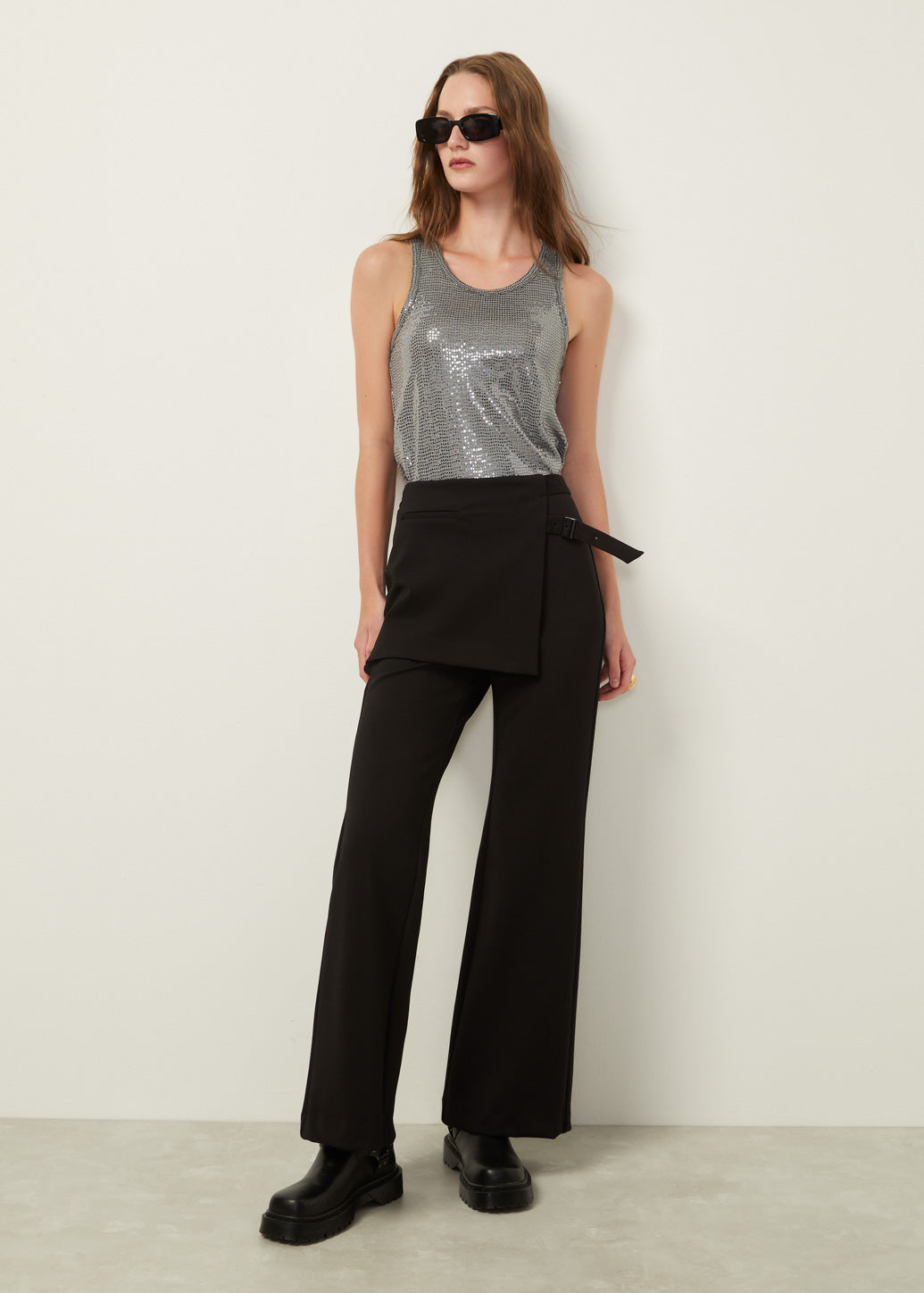 LAYERS BLACK PANTS