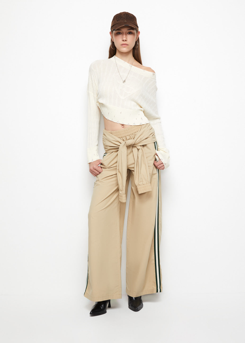 WIDE LEG TRACK PANTS - CPS Chaps Official Store