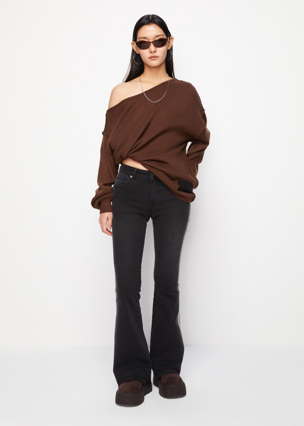 PIXXIE FLARE JEANS PANTS