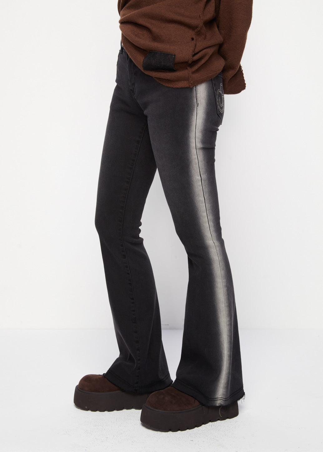 PIXXIE FLARE JEANS PANTS