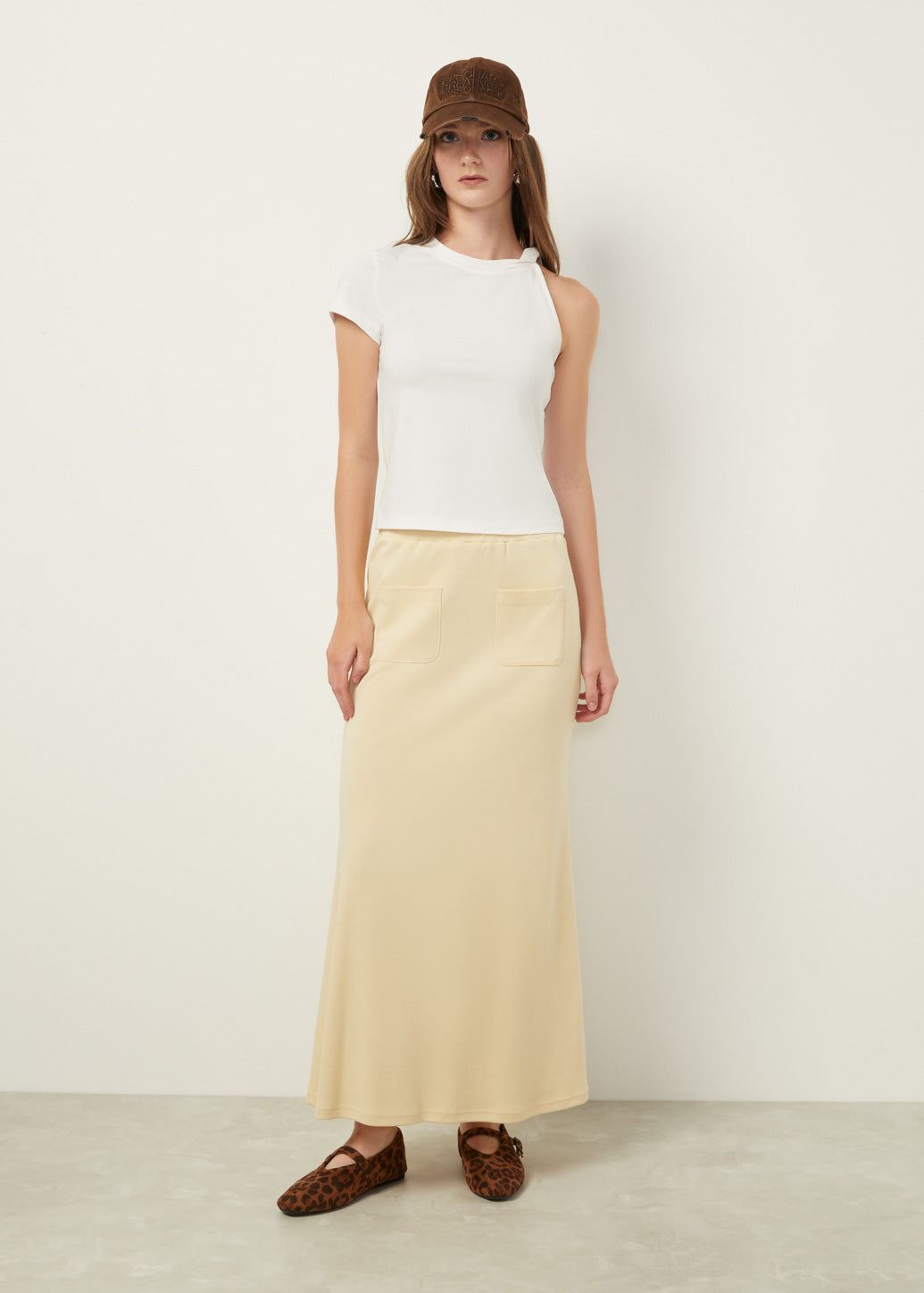 PENCIL FIT SKIRT