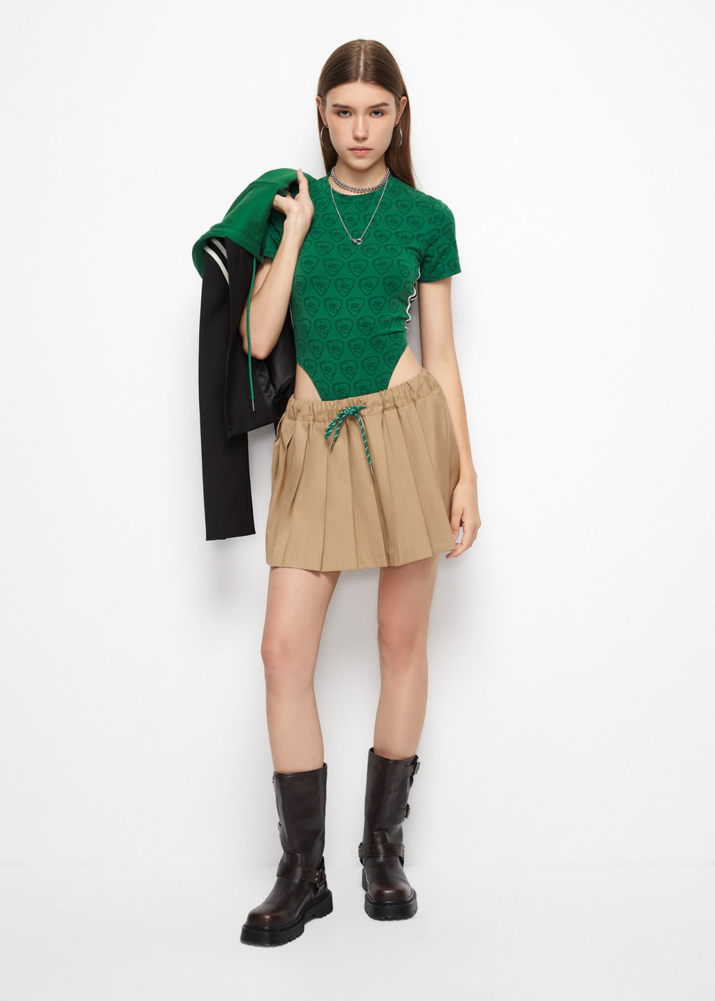 SPORTY PLEATED SKIRT - CPS Chaps Official Store
