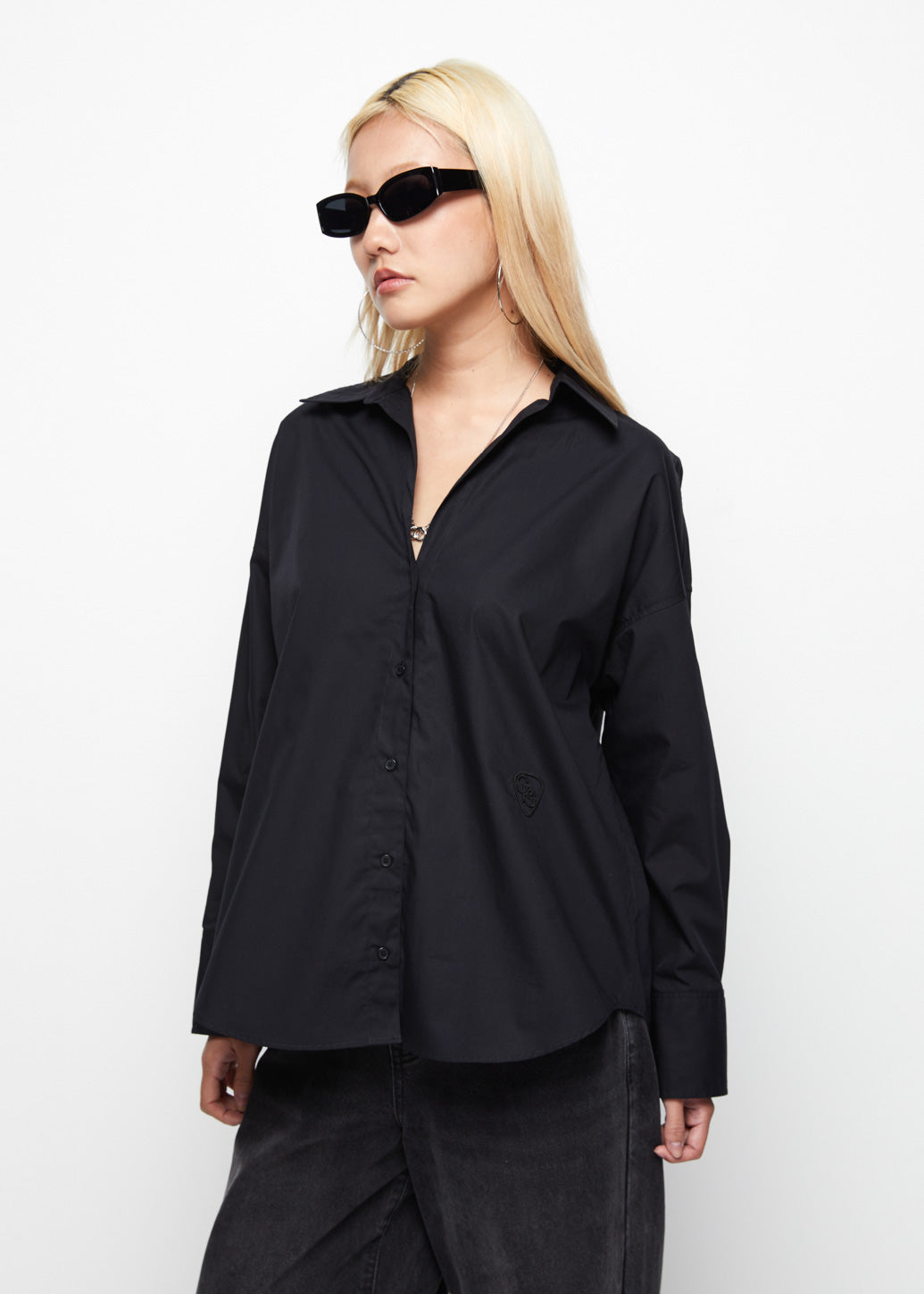 SYMBOLIC OVERSIZED FIT SHIRT - CPS Chaps Official Store