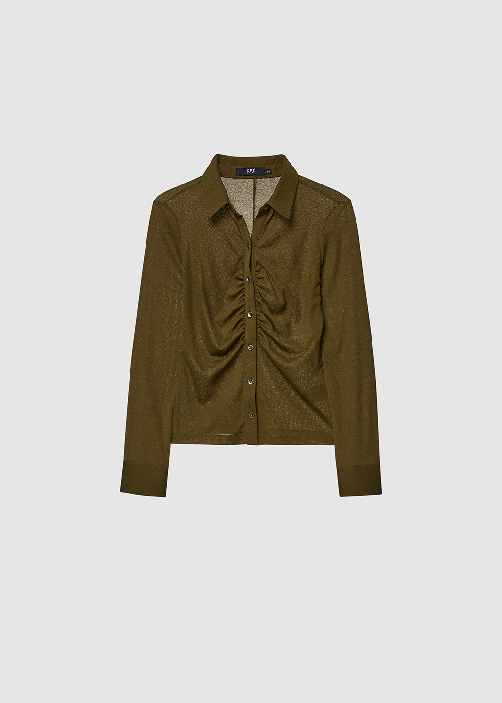 CASUAL RUCHED SHIRT - CPS Chaps Official Store