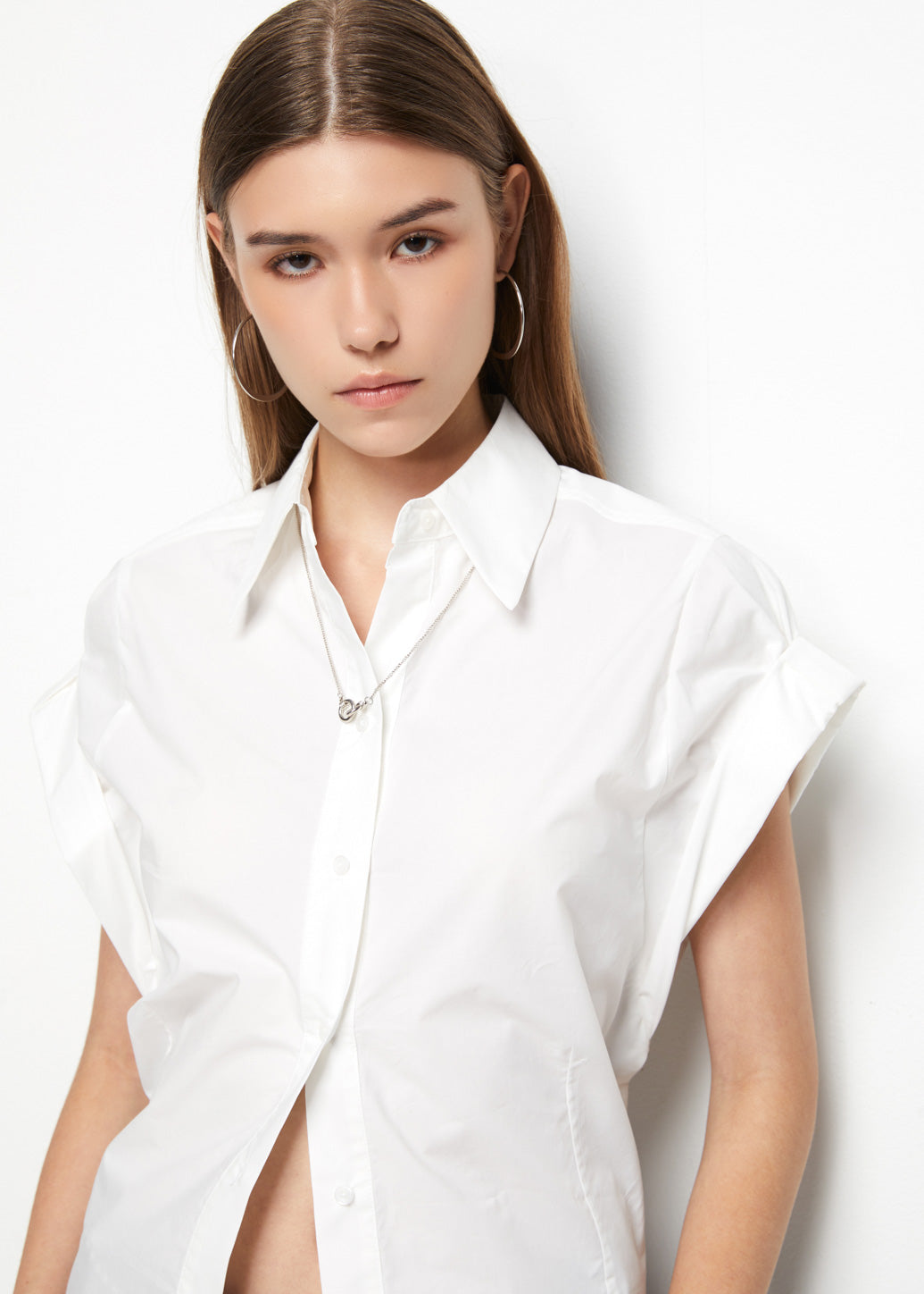 TURN UP SLEEVE SHIRT - CPS Chaps Official Store