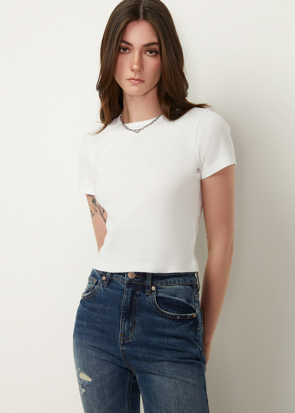 SYMBOLIC CROPPED TEE - CPS Chaps Official Store