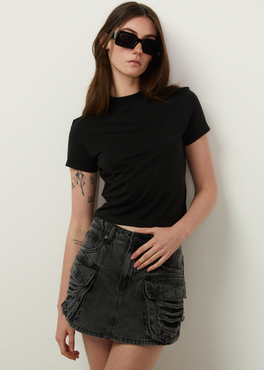 SYMBOLIC MOCK NECK TEE - CPS Chaps Official Store