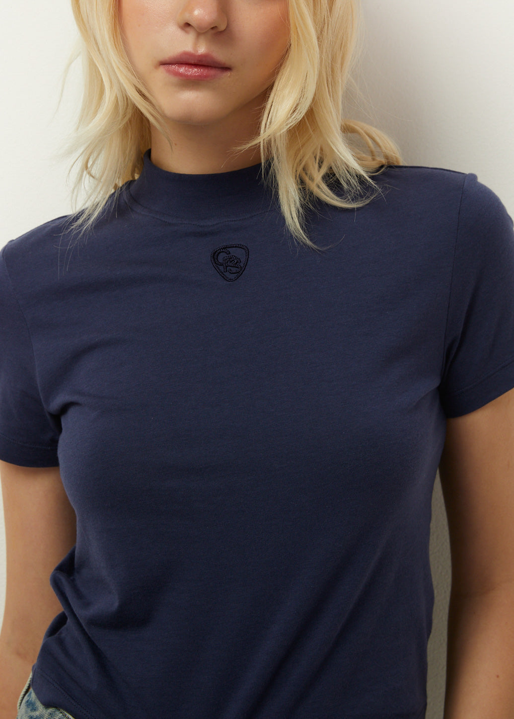 SYMBOLIC MOCK NECK TEE - CPS Chaps Official Store
