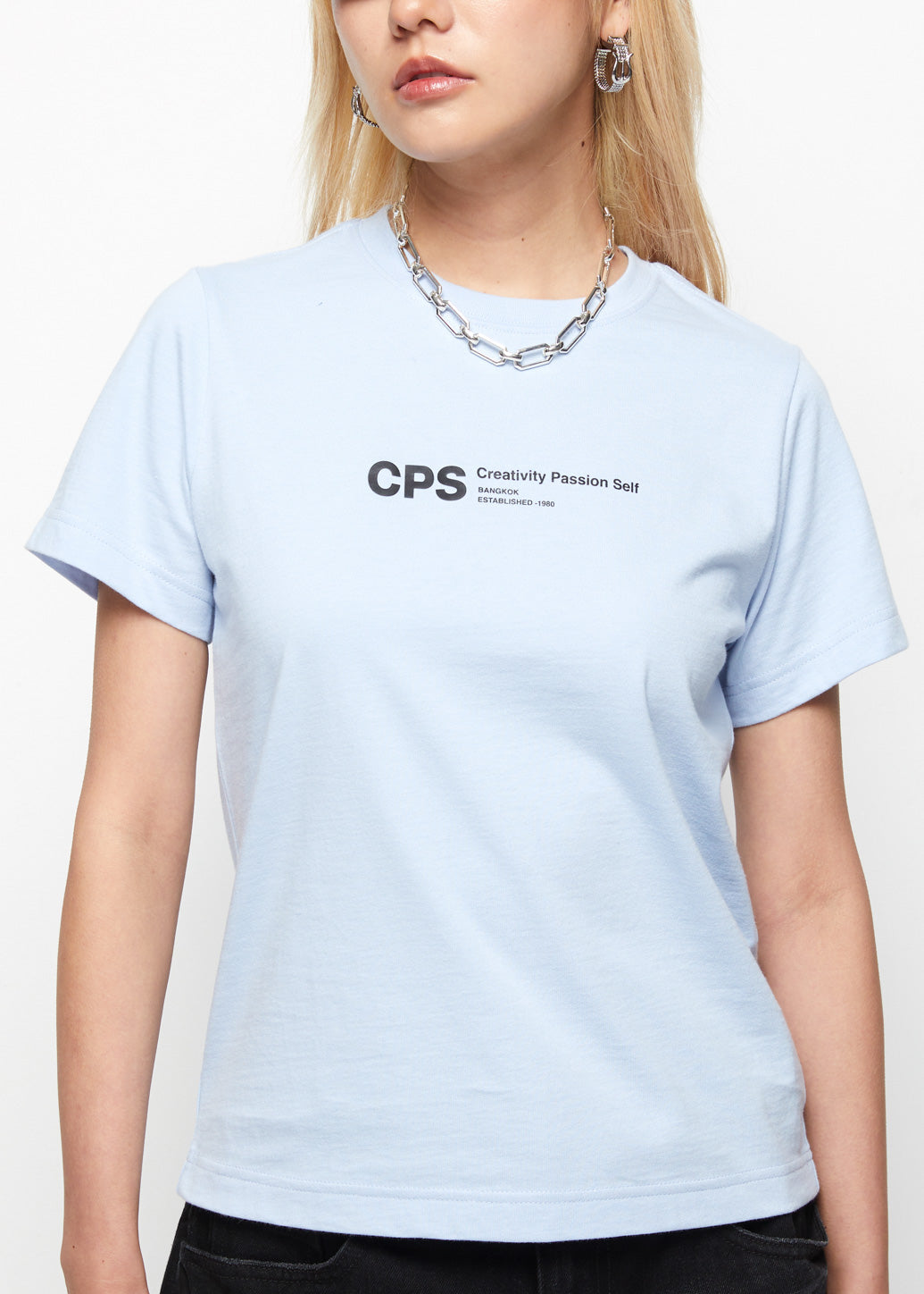 BASIC CPS SIGNATURE SLOGAN LOGO TEE - CPS Chaps Official Store