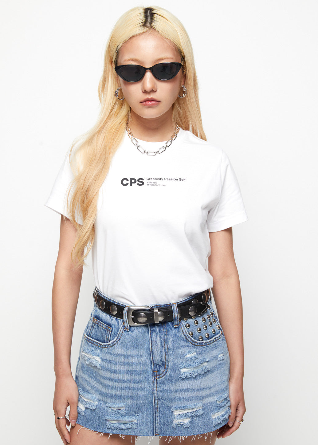 BASIC CPS SIGNATURE SLOGAN LOGO TEE - CPS Chaps Official Store