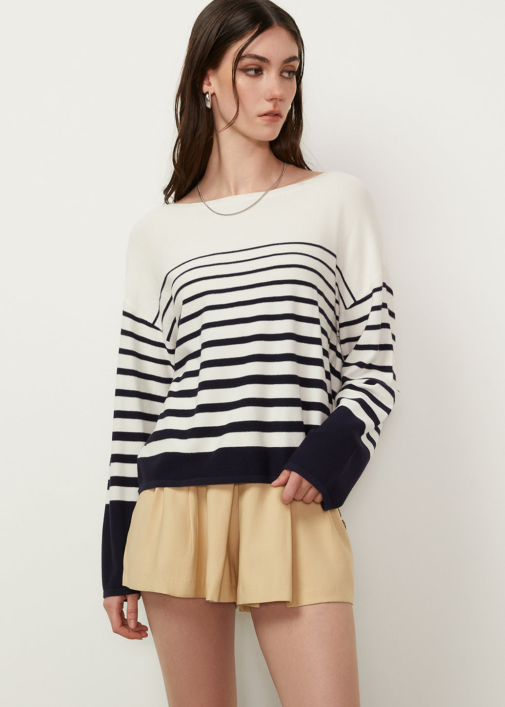 STRIPED PULLOVER - CPS Chaps Official Store