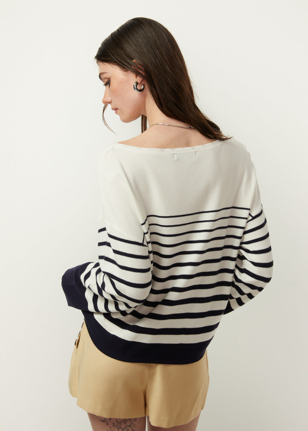 STRIPED PULLOVER - CPS Chaps Official Store