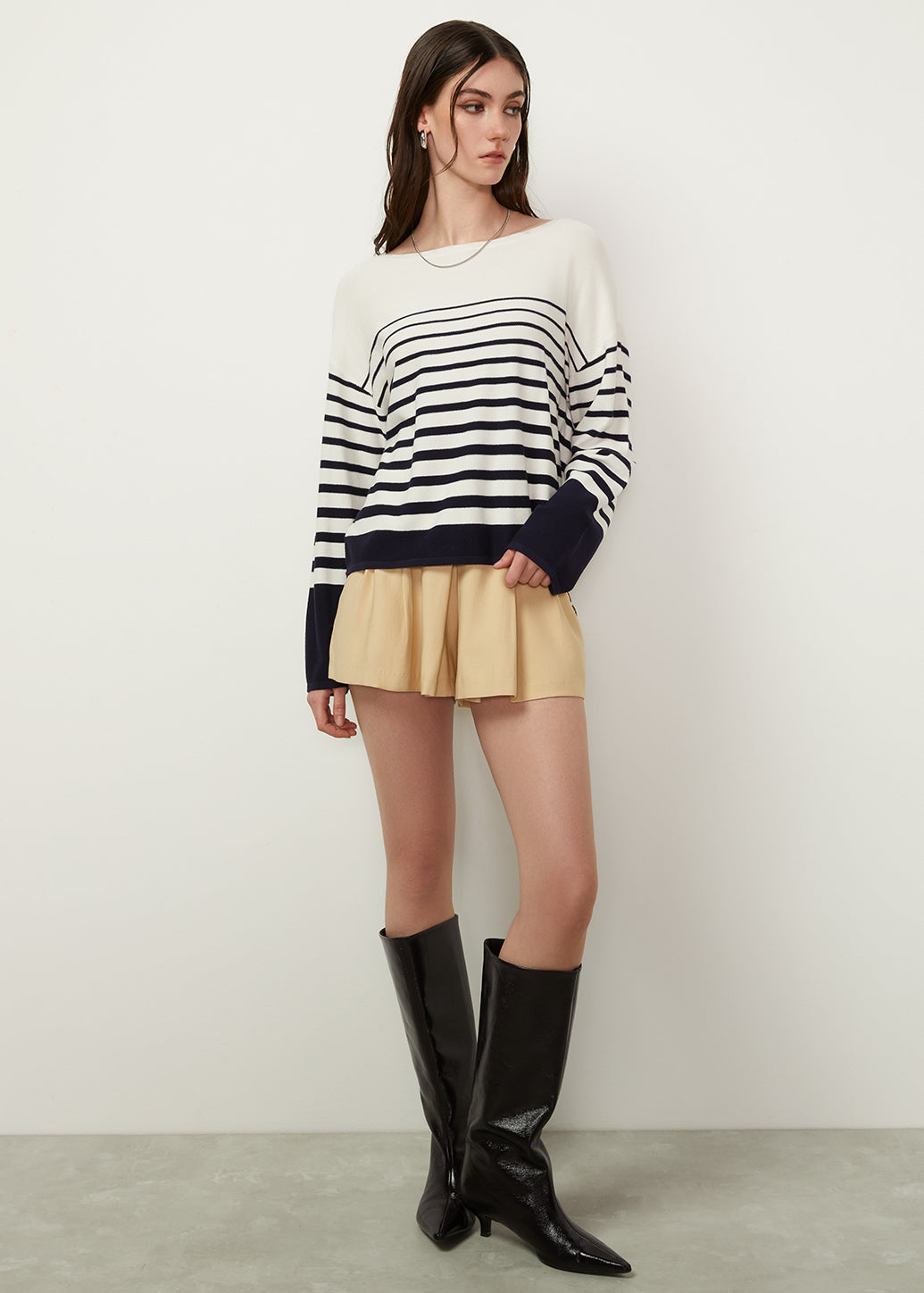 STRIPED PULLOVER - CPS Chaps Official Store
