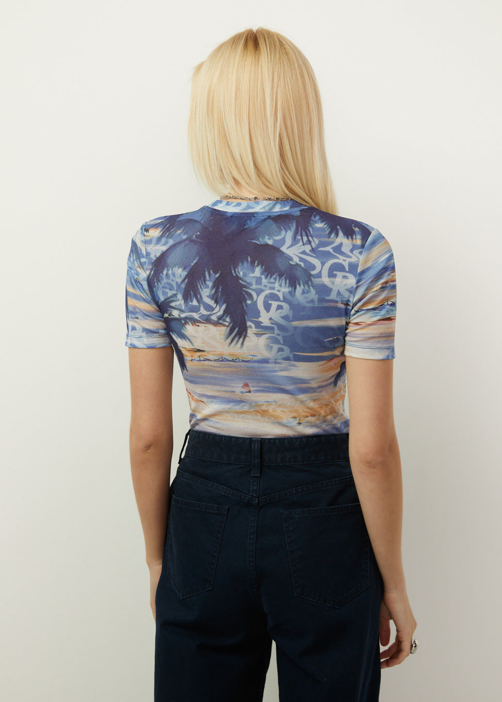SEA PRINTED TEE