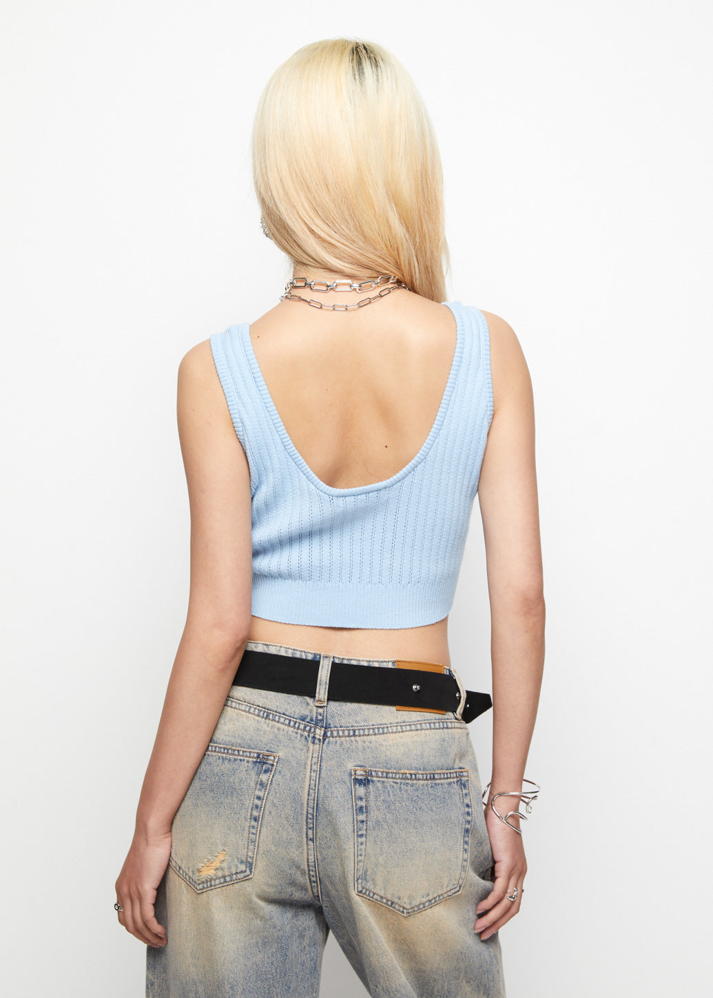 CASUAL KNITTED TOP - CPS Chaps Official Store