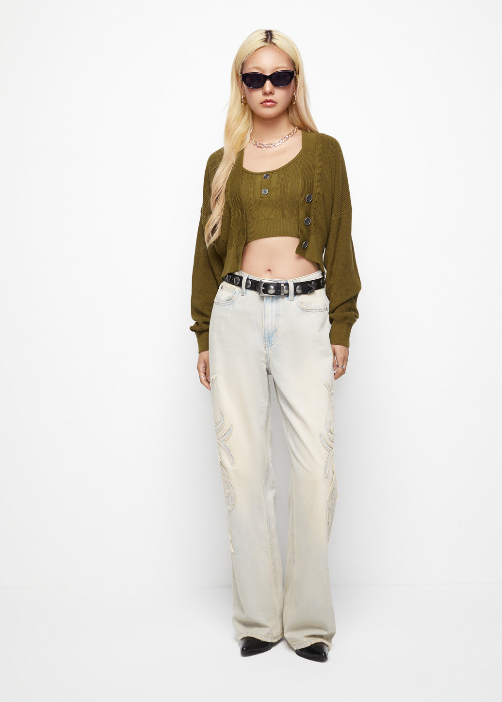 CASUAL KNITTED TOP - CPS Chaps Official Store