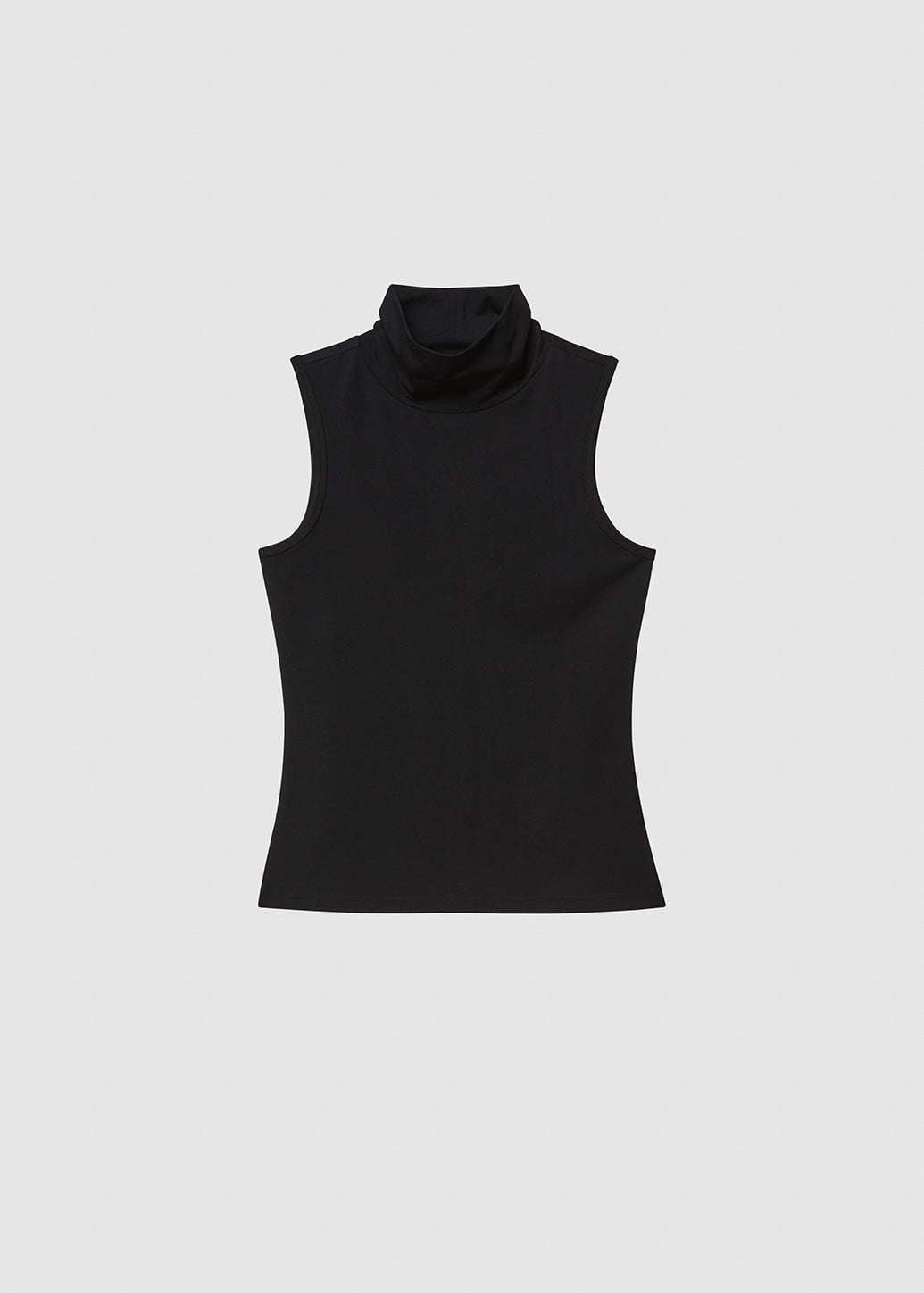 BASIC MOCK NECK SLEEVELESS TOP - CPS Chaps Official Store