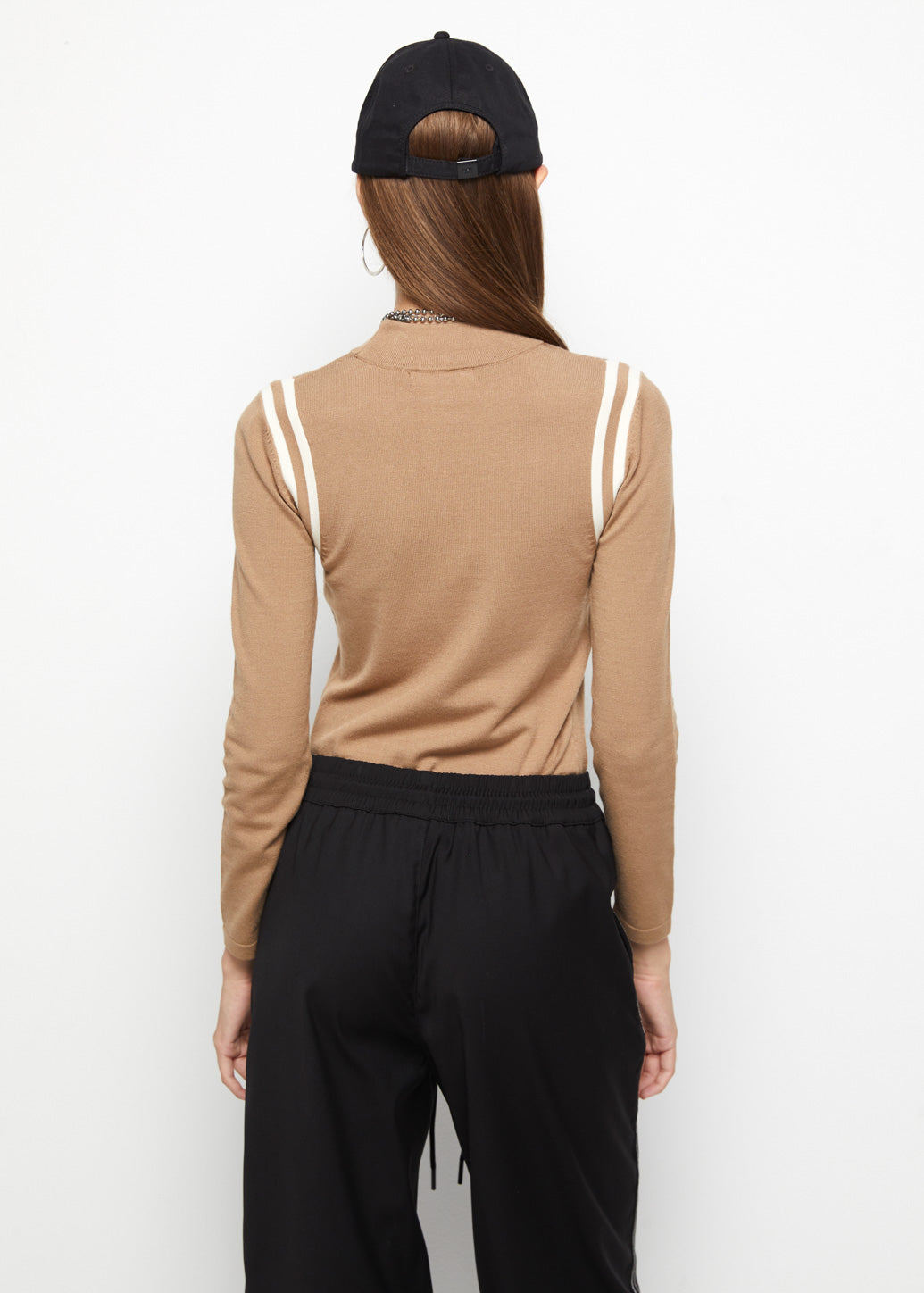 SPORTY MOCK NECK TOP - CPS Chaps Official Store