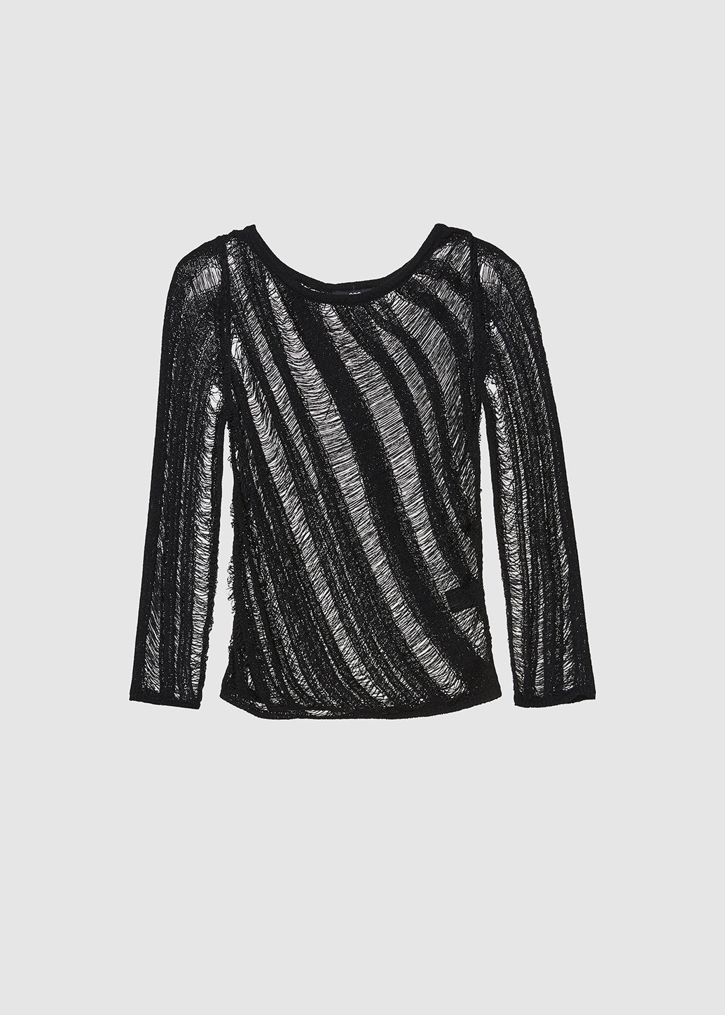 DISTRESSED KNIT TOP - CPS Chaps Official Store