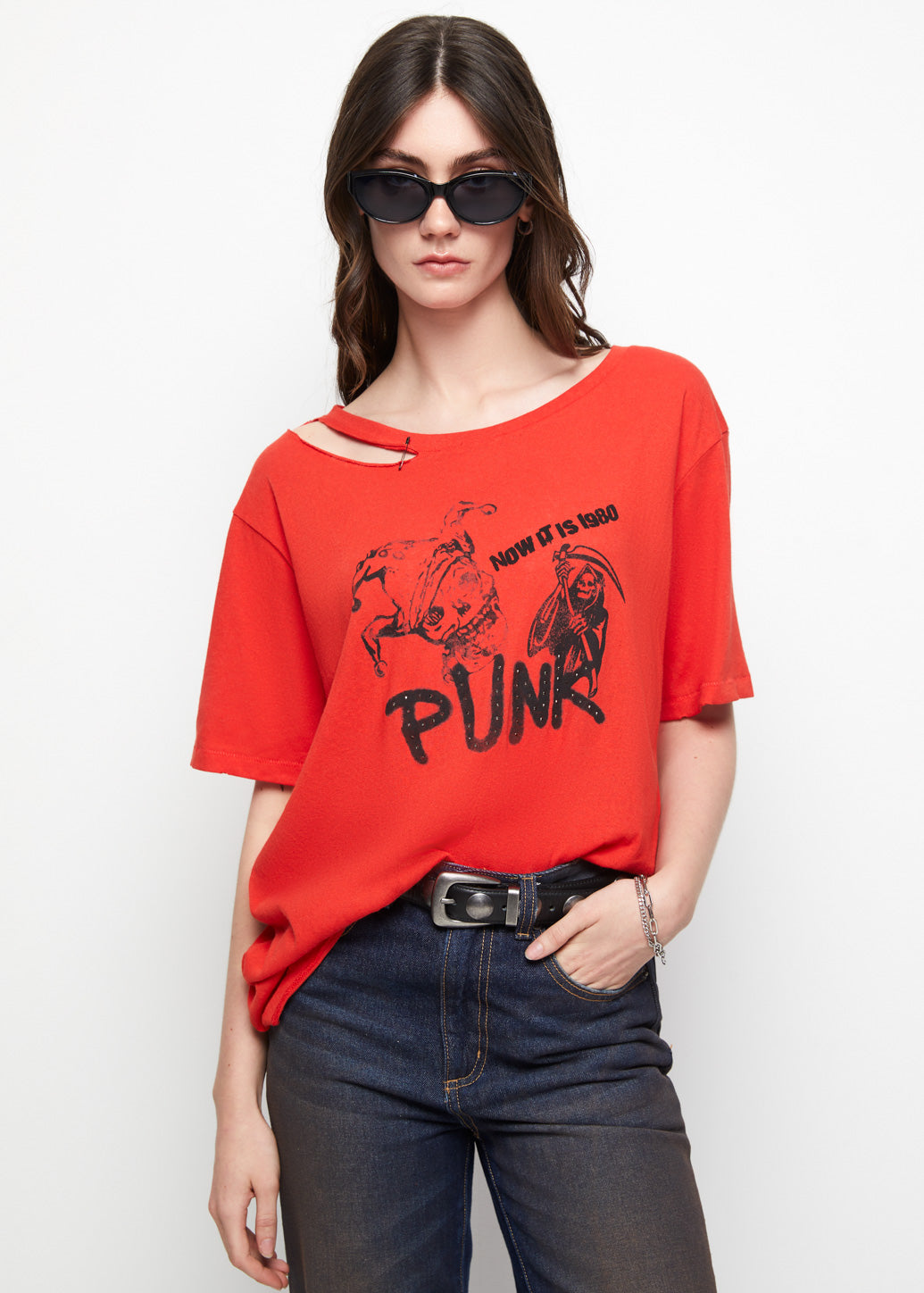 PUNK TYPOGRAPHY GRAPHIC TEE - CPS Chaps Official Store