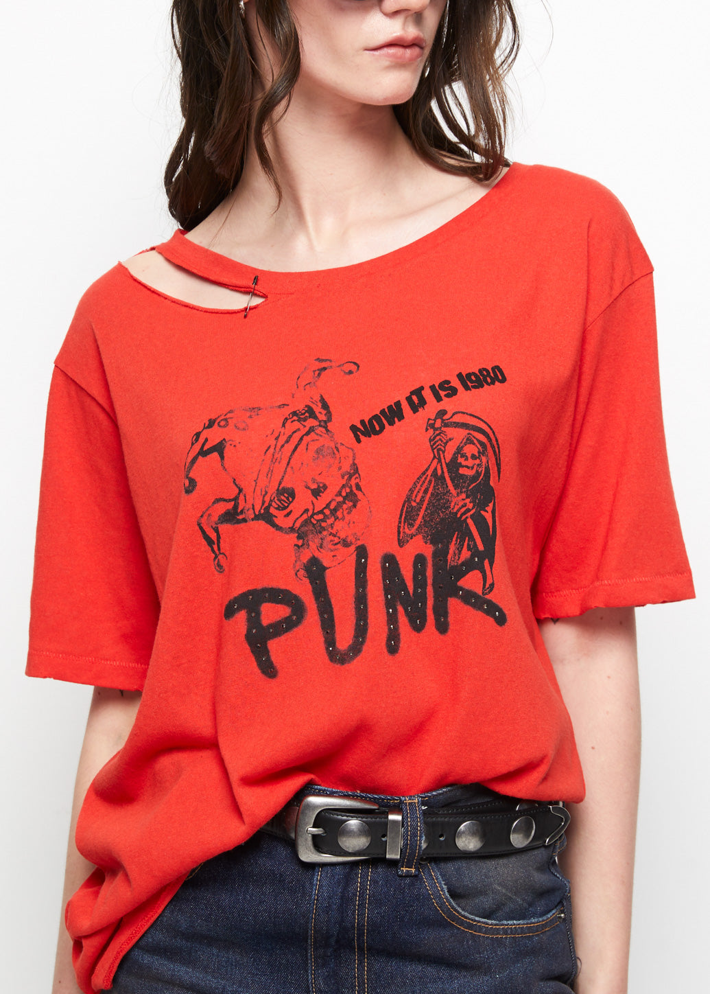 PUNK TYPOGRAPHY GRAPHIC TEE - CPS Chaps Official Store