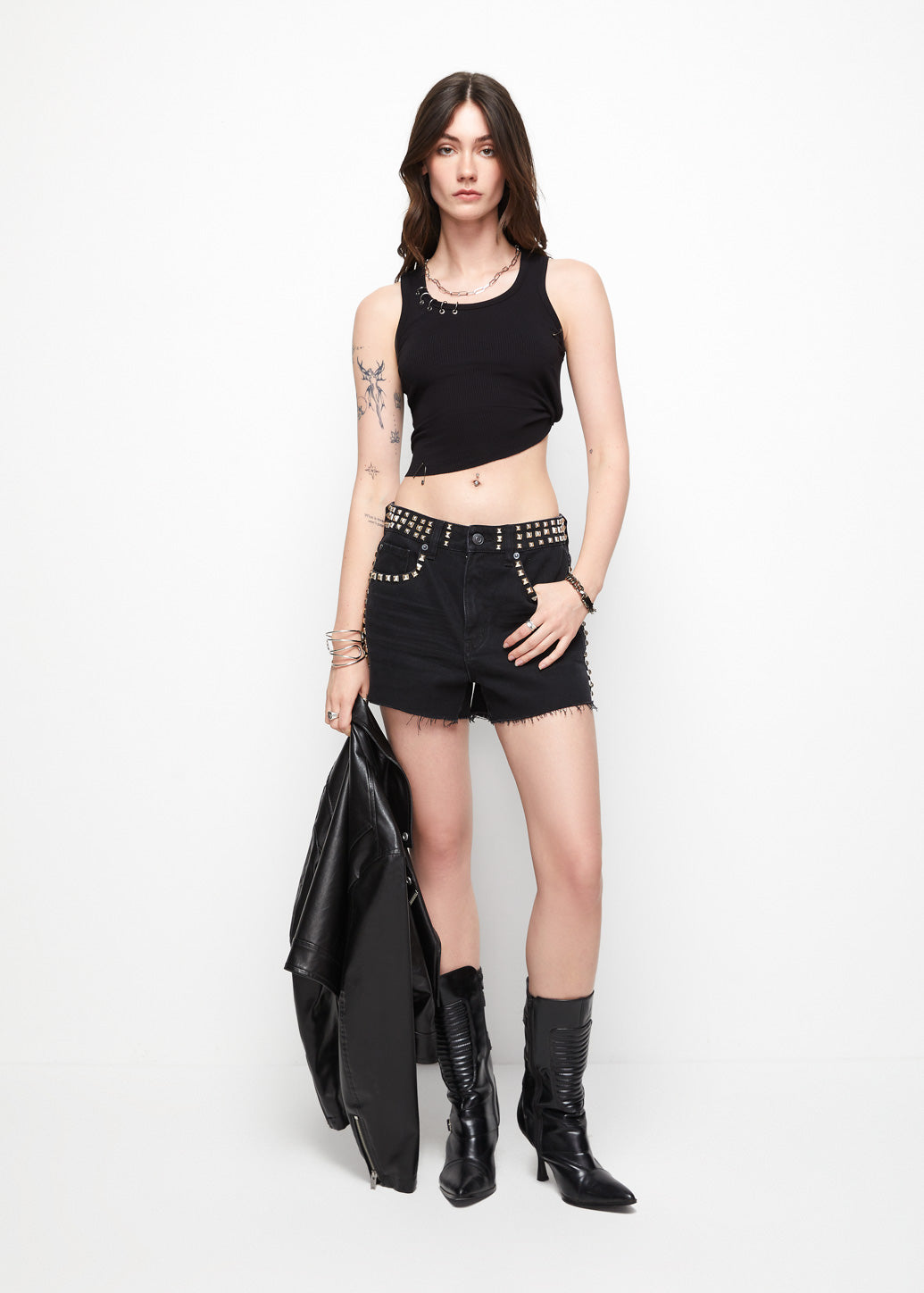 GRUNGE RIPPED TANK TOP - CPS Chaps Official Store