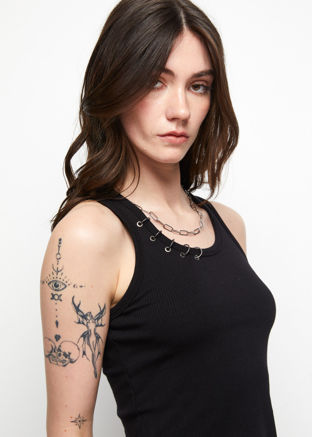 GRUNGE RIPPED TANK TOP - CPS Chaps Official Store