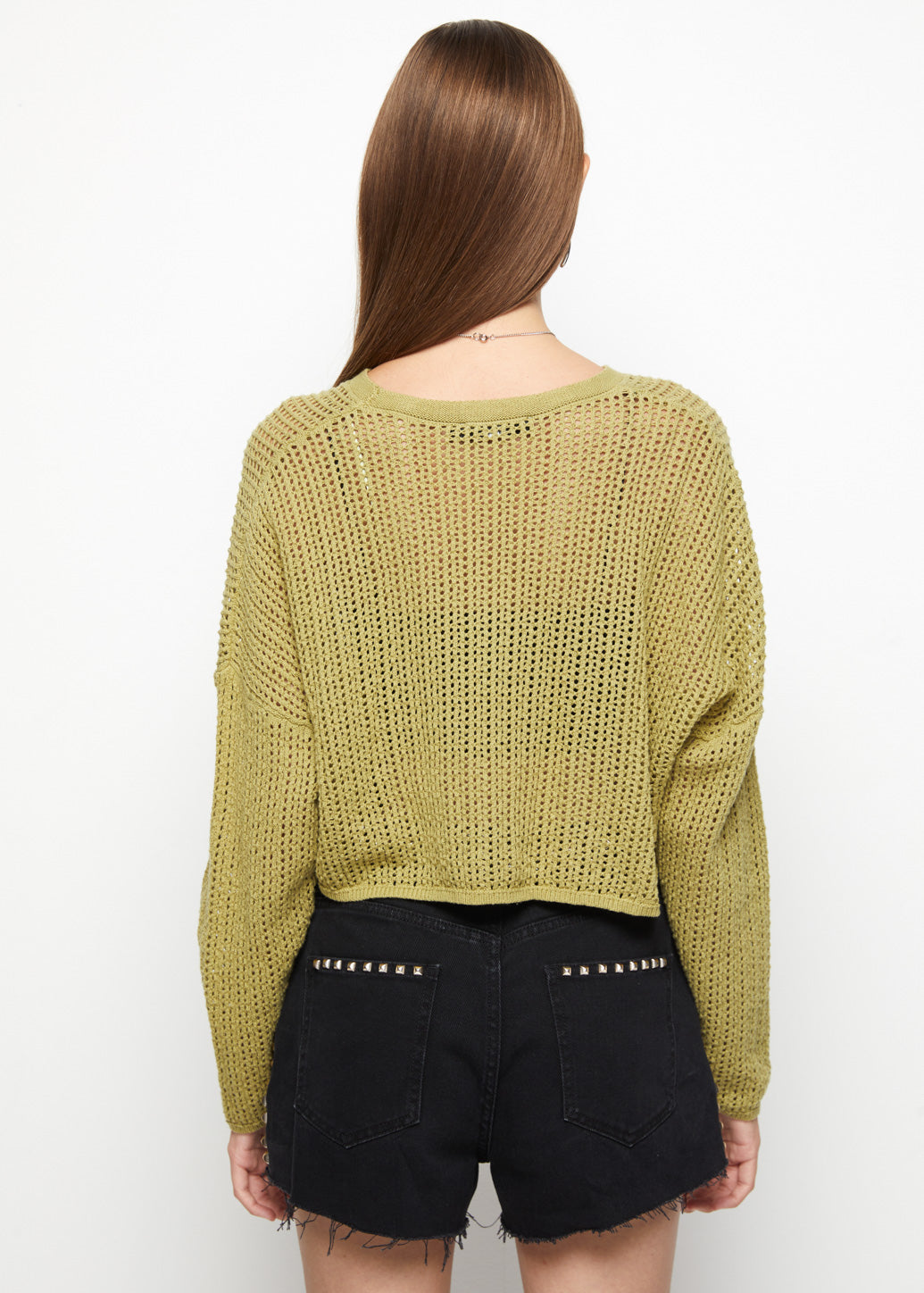 OPENWORK RELAXED FIT SWEATER - CPS Chaps Official Store