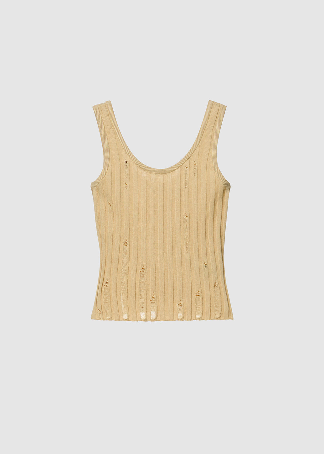 MINIMAL KNITTED TANK TOP - CPS Chaps Official Store