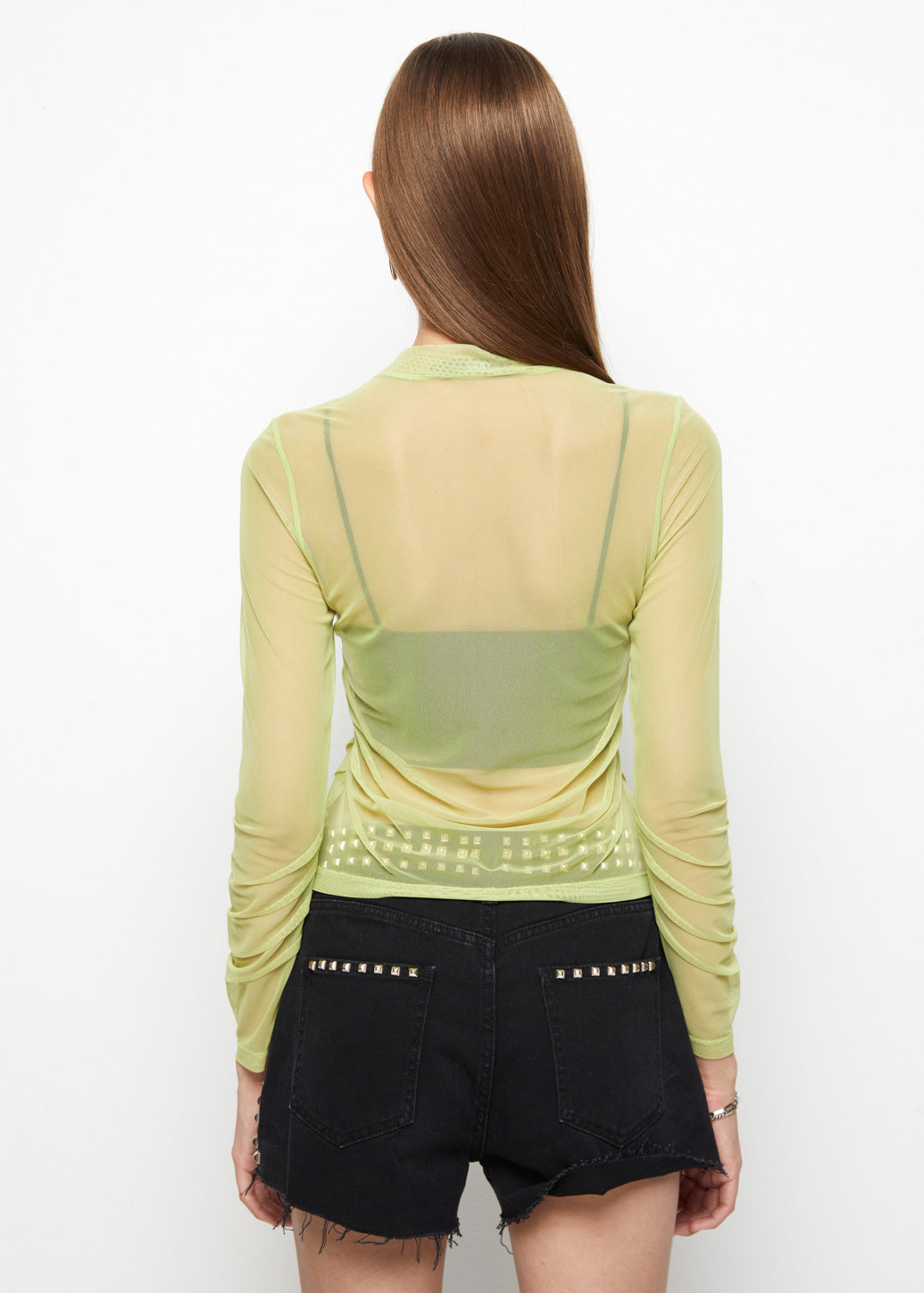 PINTUCK MESH TOP - CPS Chaps Official Store