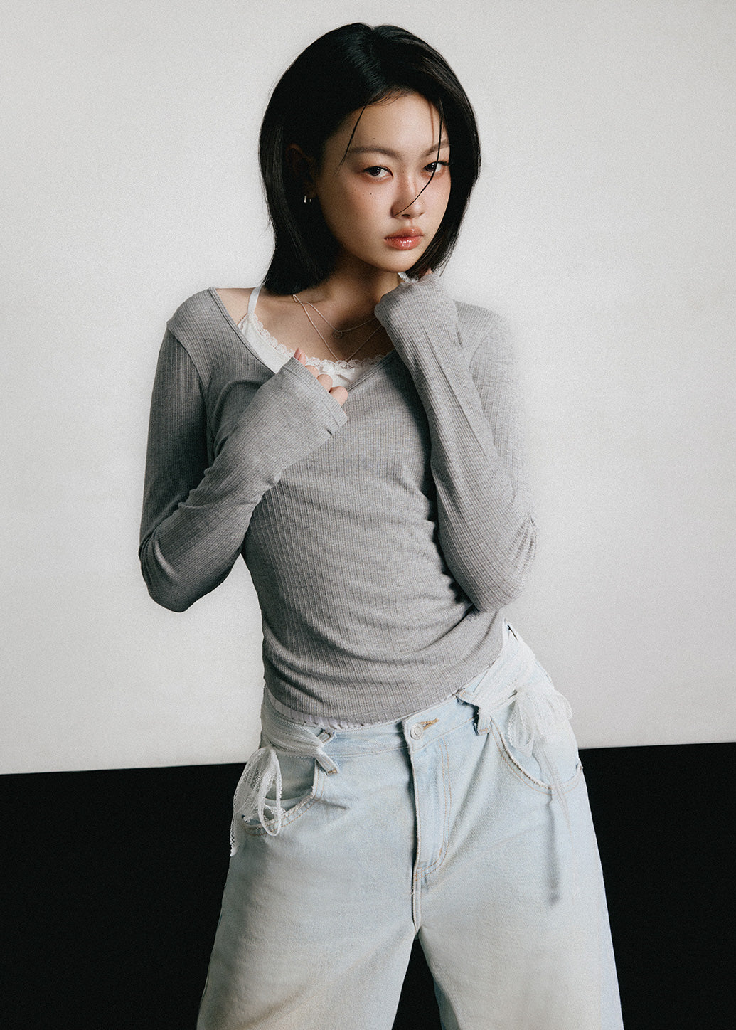 PIXXIE LONG SLEEVE TOP