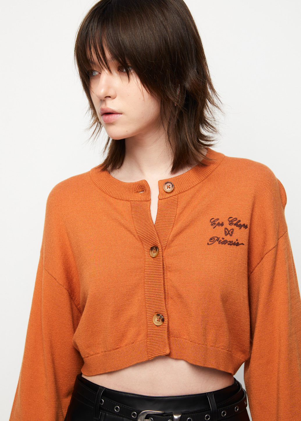 PIXXIE CROPPED CARDIGAN