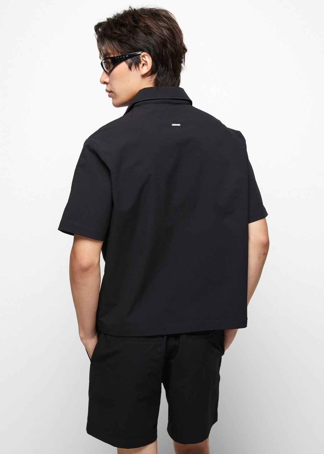 RELAXED FIT ZIPPED SHIRT - CPS Chaps Official Store