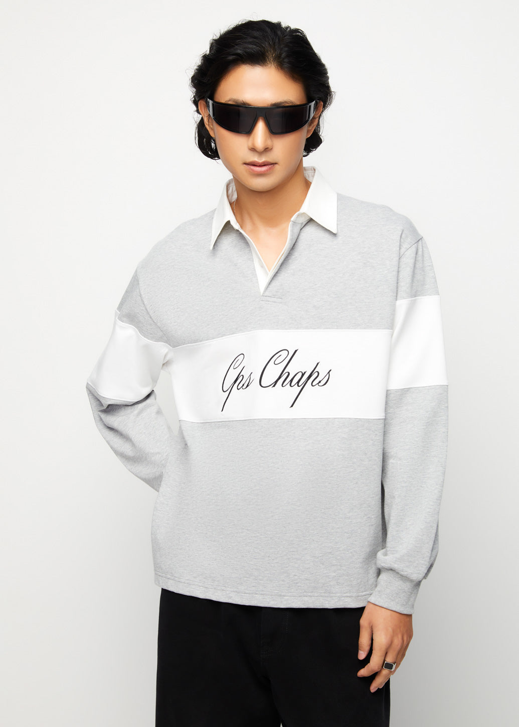 TRIPED RUGBY POLO SHIRT