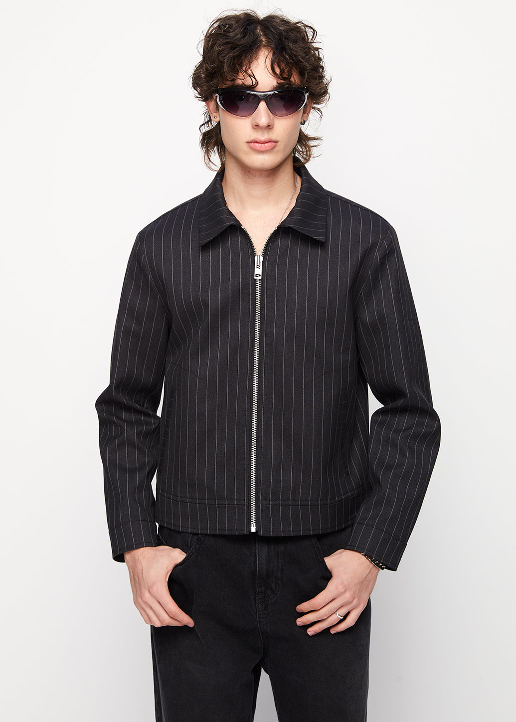 PINSTRIPE JACKET SUITE