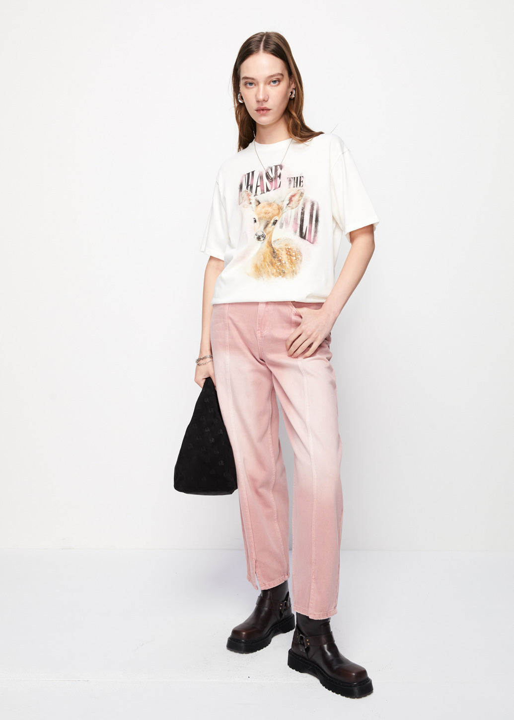 DEER GRAPHIC TEE