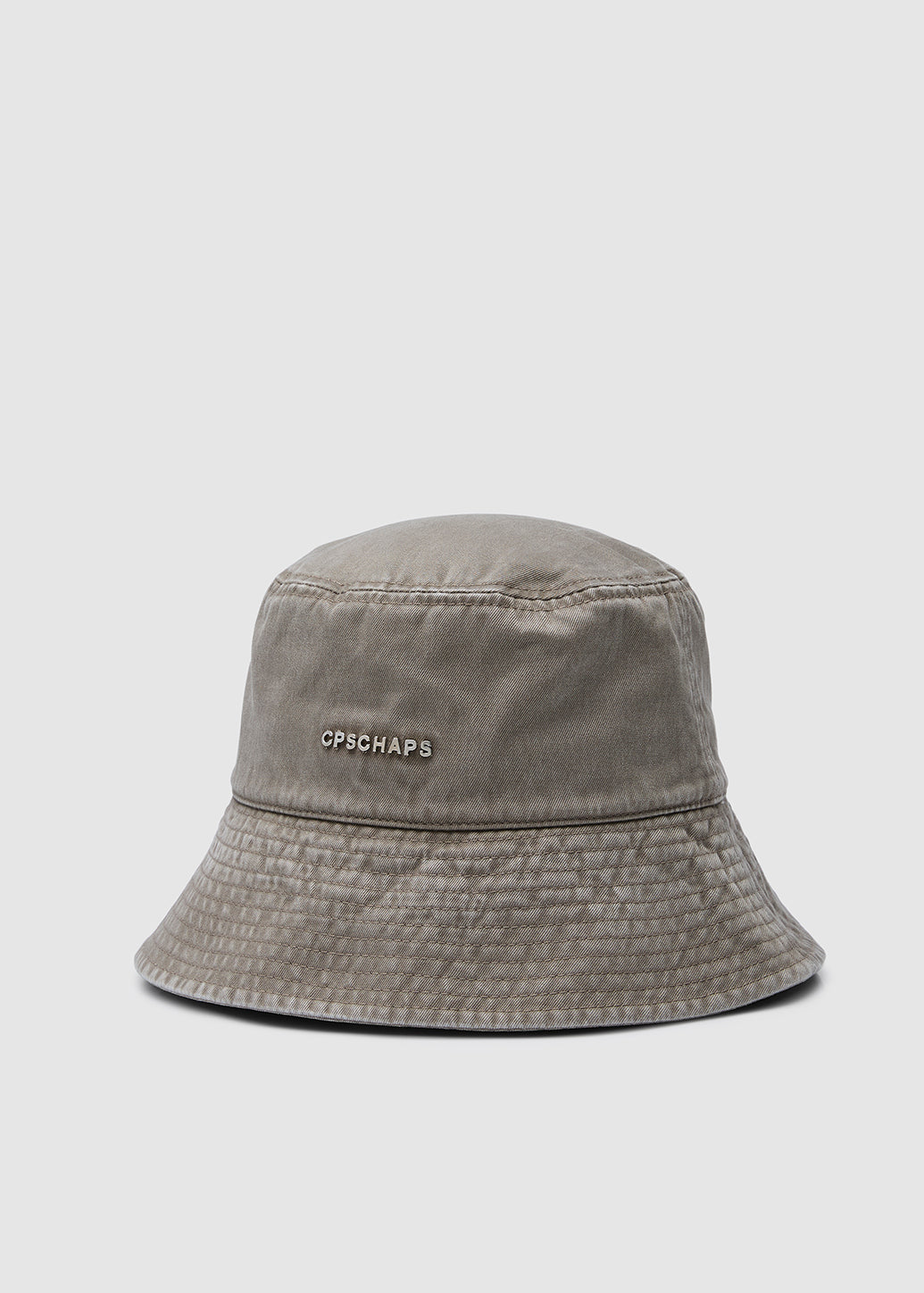 BROWN WASHED BUCKET HAT