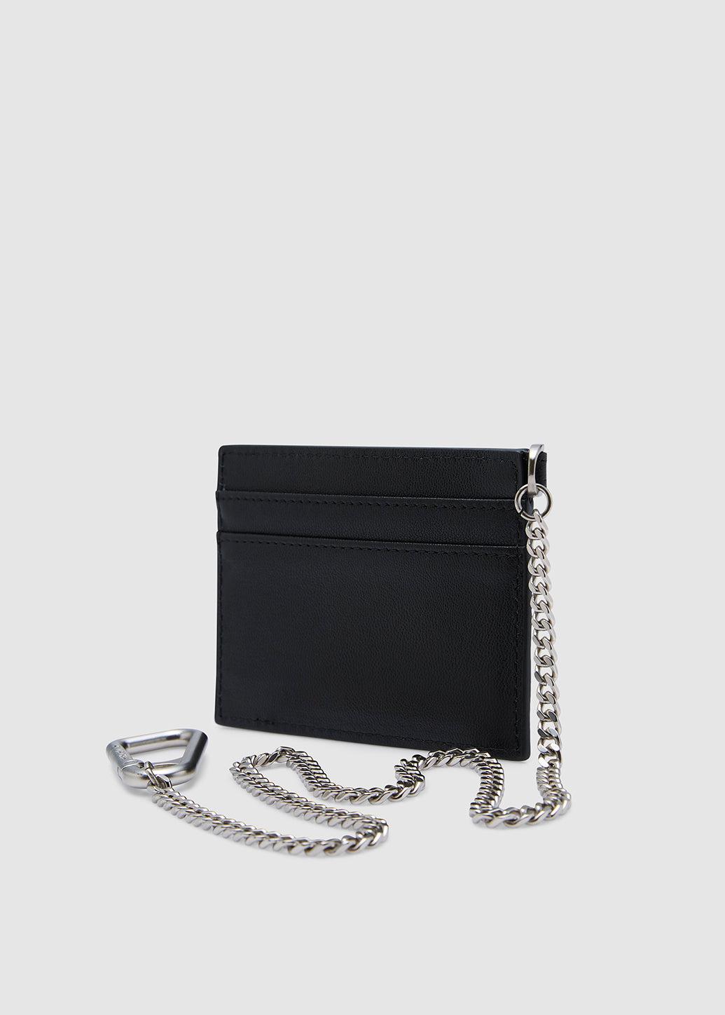 LEATHER CARD HOLDER WITH CHAIN