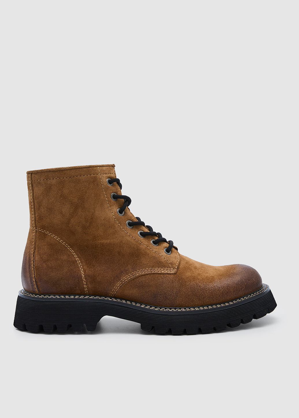SUEDE MID LEATHER BOOT