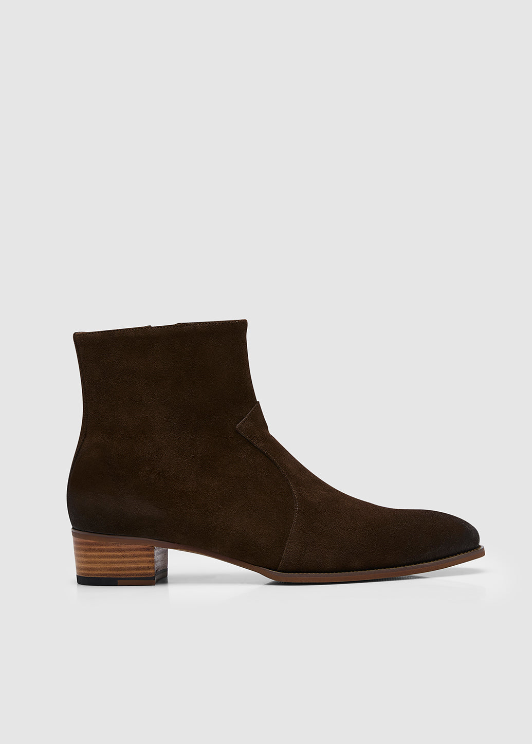 SUEDE MID LEATHER BOOT