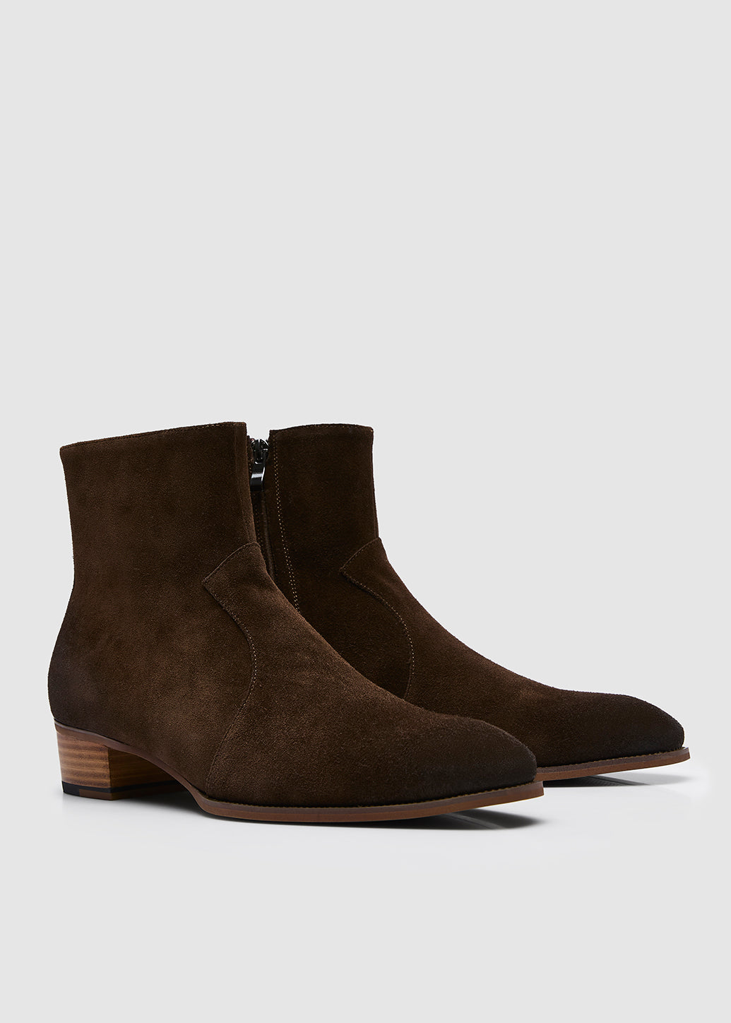 SUEDE MID LEATHER BOOT
