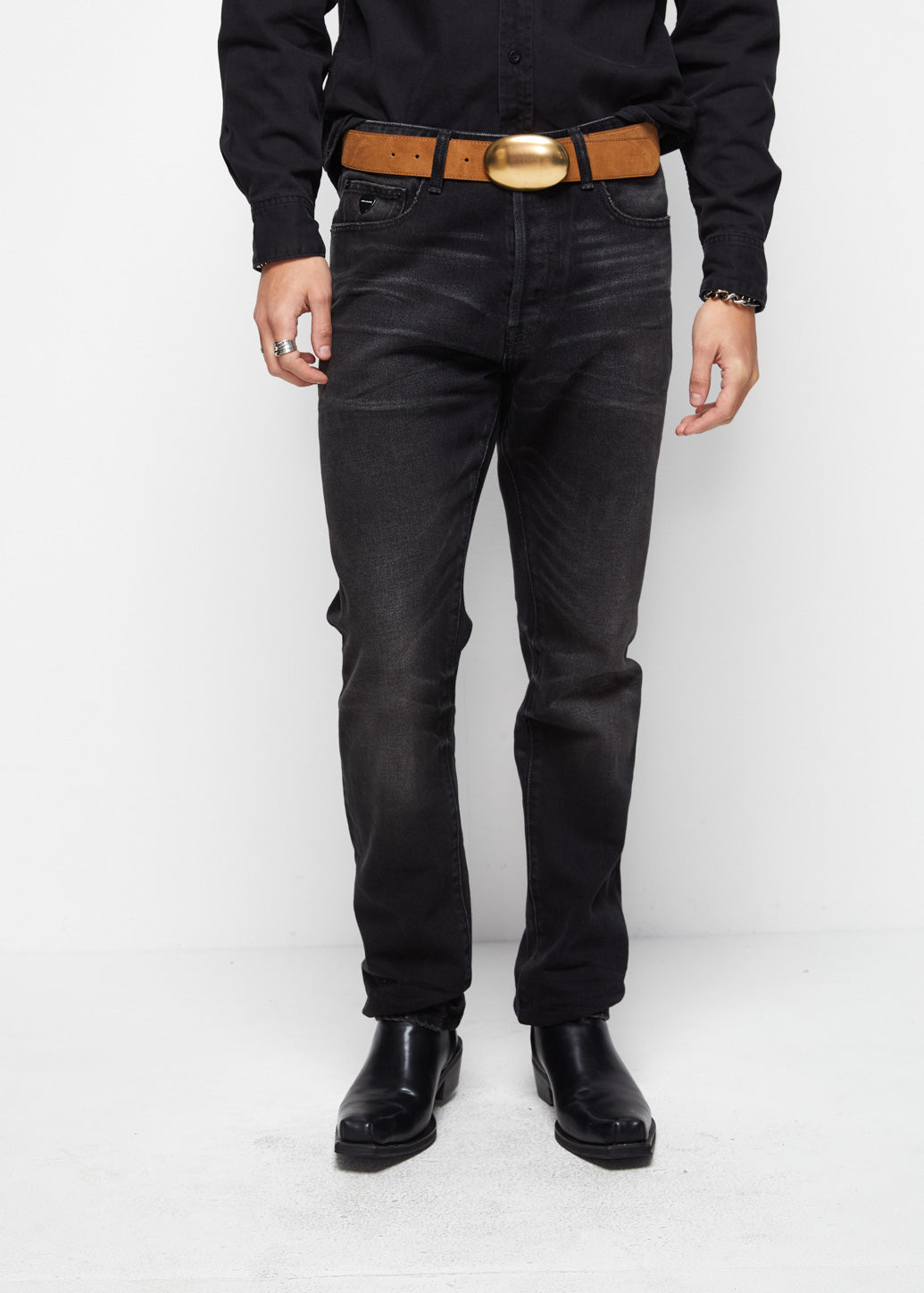 SIGNATURE BLACK SUPER SKINNY JEANS