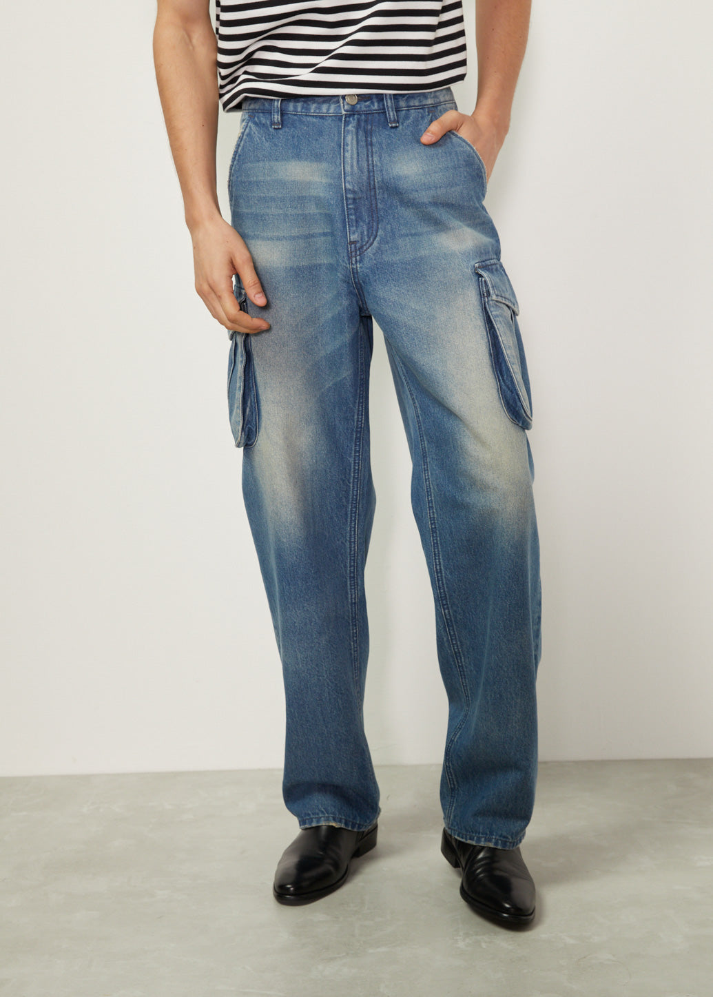 BLUE CARGO JEANS